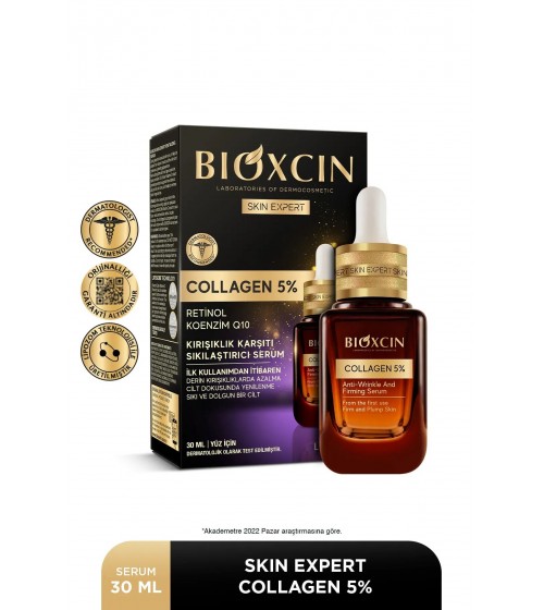 Bioxcin Skin Expert Collagen %5 Kırışıklık Karşıtı Sıkılaştırıcı Serum 30 ml.