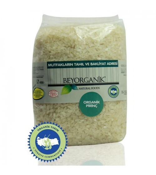 Beyorganik Organik Pilavlık Pirinç 500 Gr