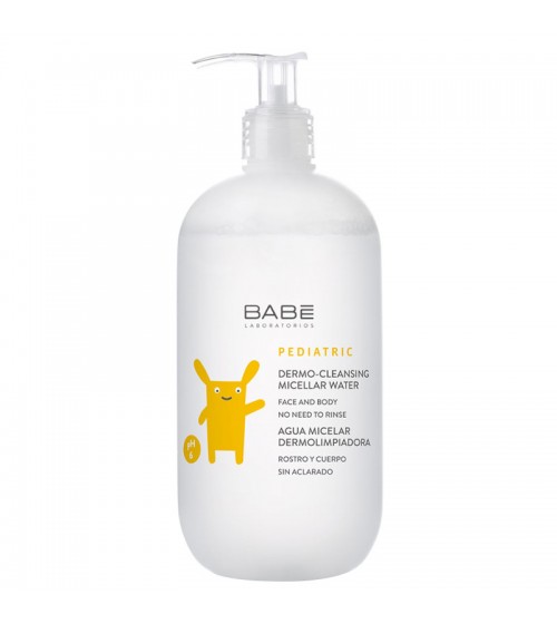 Babe Pediatric Dermo Cleansing Yüz ve Vücut Temizleme Suyu 500 ml